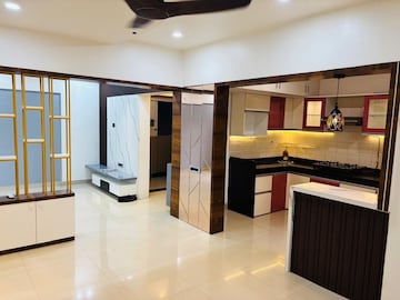 Kitchen in 3 BHK Apartment at B.U.Bhandari Everglade, Kharadi – for Rent