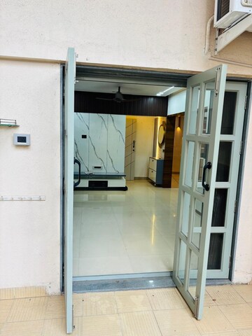 Staircase in 3 BHK Apartment at B.U.Bhandari Everglade, Kharadi – for Rent