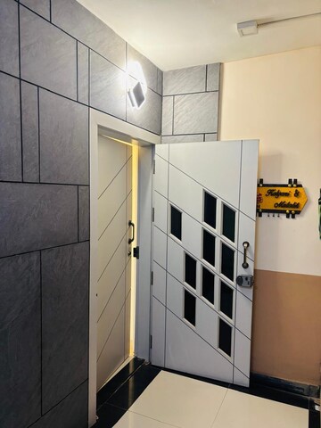 Staircase in 3 BHK Apartment at B.U.Bhandari Everglade, Kharadi – for Rent