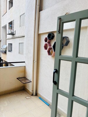 Balcony in 3 BHK Apartment at B.U.Bhandari Everglade, Kharadi – for Rent