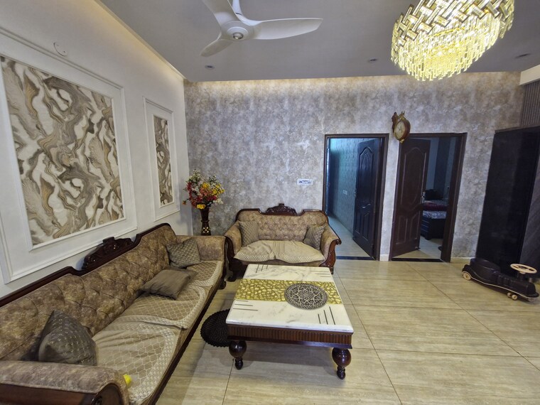 Living Room, gvt-beliston-avenue 3 Bedroom 1530 Sq.Ft. Apartment In Dhakoli Zirakpur 9373573