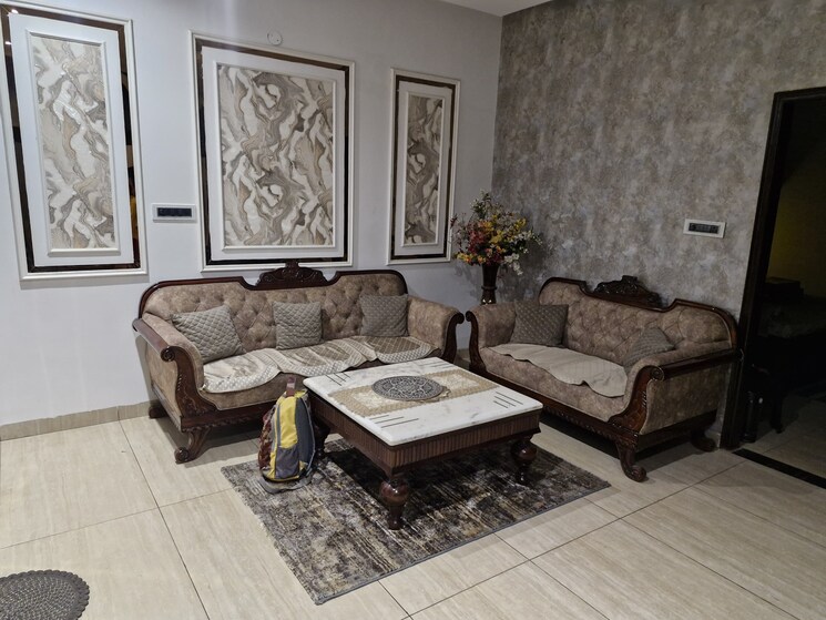 Living Room, gvt-beliston-avenue 3 Bedroom 1530 Sq.Ft. Apartment In Dhakoli Zirakpur 9373573