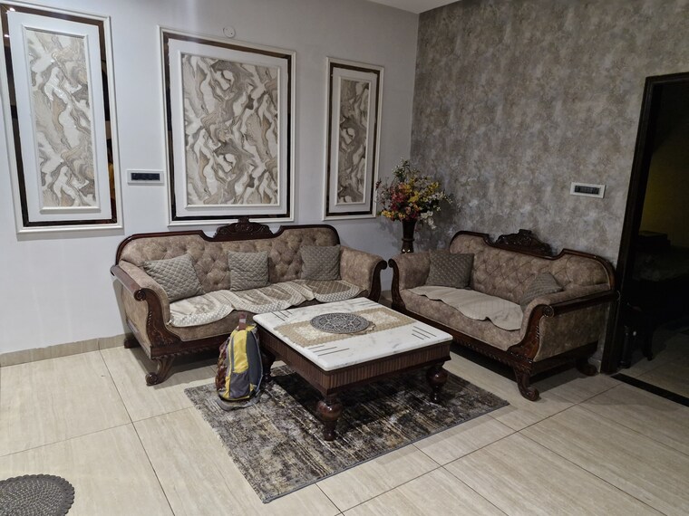 Living Room, gvt-beliston-avenue 3 Bedroom 1530 Sq.Ft. Apartment In Dhakoli Zirakpur 9373573