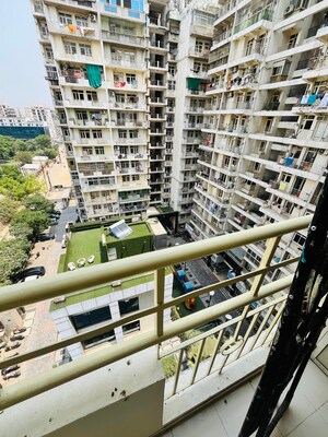 Balcony in 2 BHK Apartment at KW Srishti, Raj Nagar Extension – for Rent
