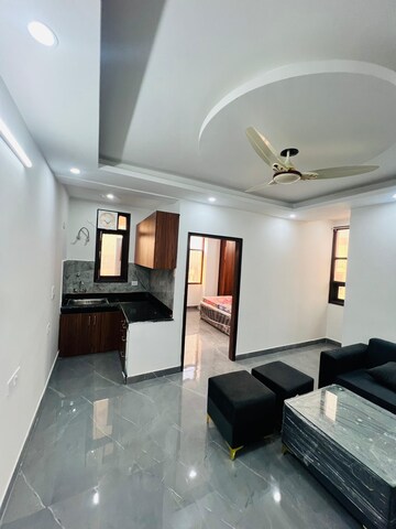 Living Room in 1 BHK Apartment at Saket – for Rent