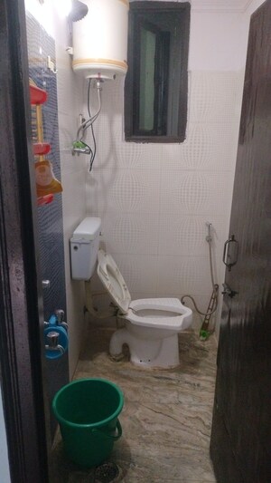 Bathroom in 1 BHK Builder Floor at Saket – for Rent