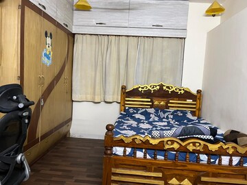 Bedroom in 2 BHK Apartment at Whispering Winds Phase 1, Baner – for Rent