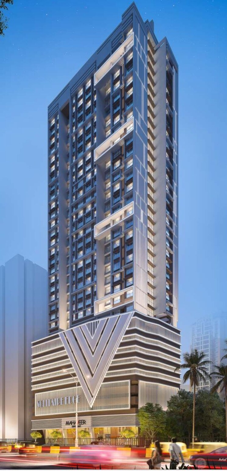 Exterior View, mahaveer-solitaire-edge 3 Bedroom 1190 Sq.Ft. Apartment In Kandivali East Mumbai 9373800