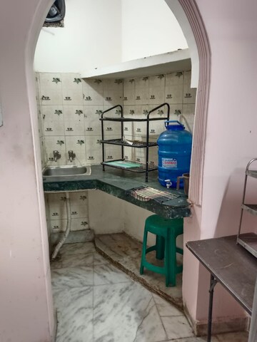 Kitchen in 1 BHK Builder Floor at Lajpat Nagar 4 – for Rent
