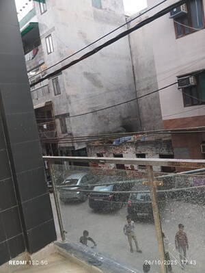 Balcony in 3 BHK Builder Floor at Rohini Sector 25 – for Sale