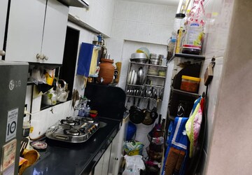 Kitchen in 1 BHK Apartment at Chandak 34 Park Estate, Goregaon West – for Rent