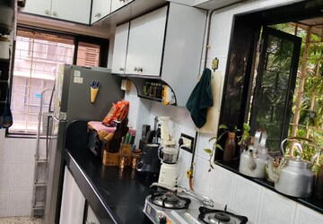 Kitchen in 1 BHK Apartment at Chandak 34 Park Estate, Goregaon West – for Rent