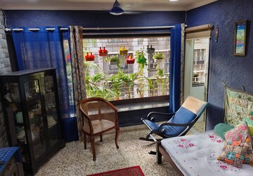 Living Room in 1 BHK Apartment at Chandak 34 Park Estate, Goregaon West – for Rent