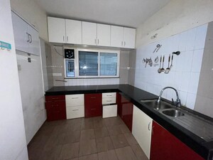 Kitchen in 3.5 BHK Apartment at Gera GreensVille SkyVillas, Kharadi – for Rent