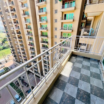 Balcony in 2 BHK Apartment at Migsun Roof, Bhuapur – for Rent