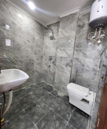 Bathroom in 2 BHK Builder Floor at Saket – for Rent