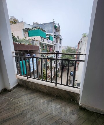 Balcony in 2 BHK Builder Floor at Saket – for Rent