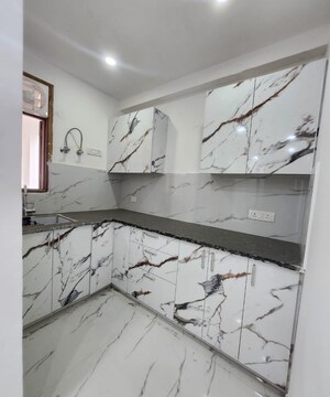 Kitchen in 2 BHK Builder Floor at Saket – for Rent