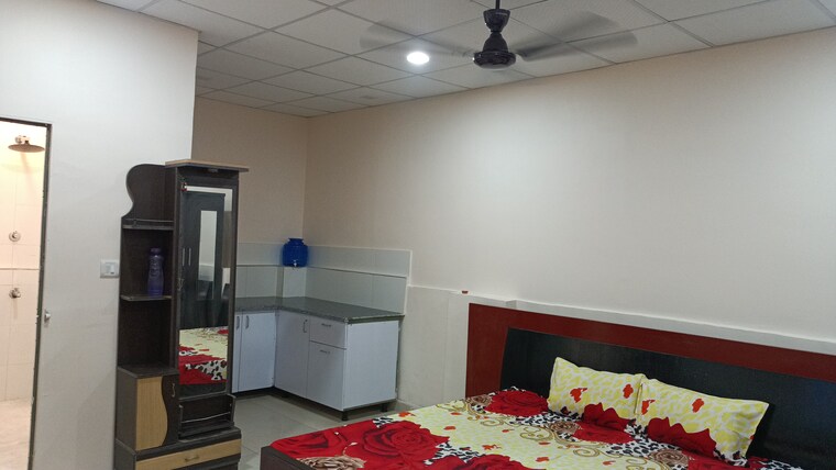 Bedroom, vaishali sector 3 1 Bedroom 600 Sq.Ft. Builder Floor In Vaishali Sector 3 Ghaziabad 9374033