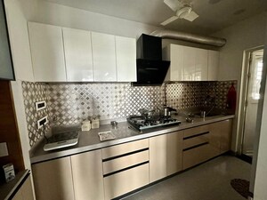 Kitchen in 2 BHK Apartment at Vascon Forest Edge, Kharadi – for Rent