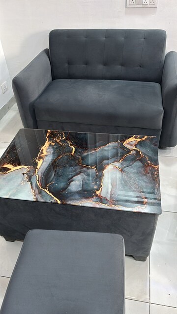 Living Room in Studio Apartment at Supertech North Eye, Sector 74 – for Sale