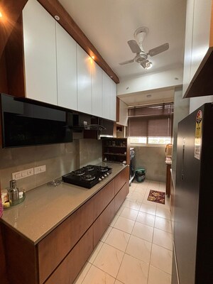 Kitchen in 4 BHK Apartment at Mahagun Mezzaria, Sector 78 – for Rent