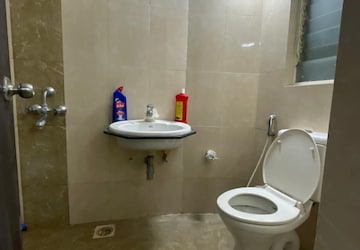 Bathroom in 2 BHK Apartment at Kolte Patil Beryl, Kharadi – for Rent