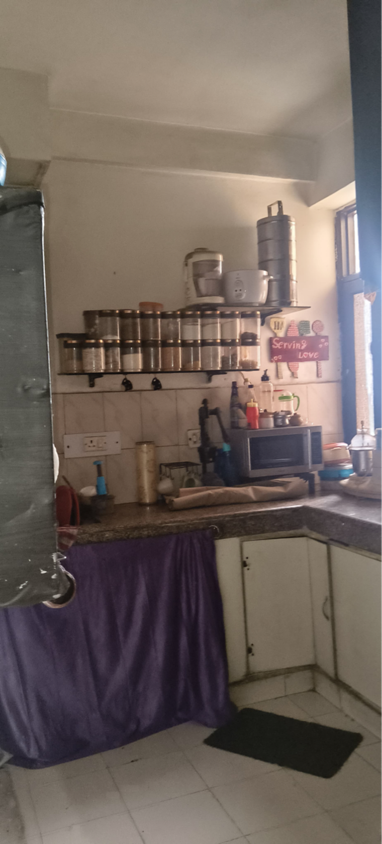 Kitchen, emenox-brave-hearts 3 Bedroom 1480 Sq.Ft. Apartment In Raj Nagar Extension Ghaziabad 9374272