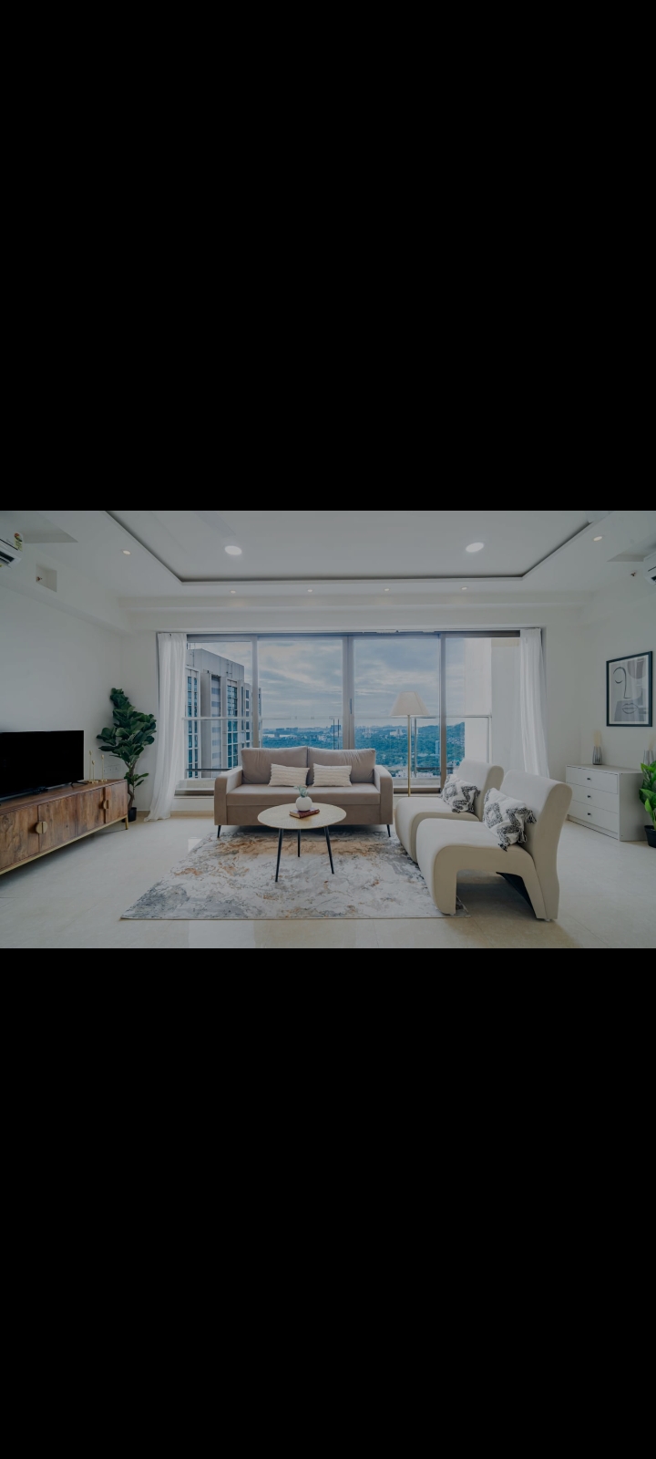 2 BHK + Study Room Apartment For Rent in Shanti Tower