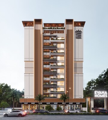 2 BHK Apartment – Exterior View View at Dhanlaxmi Evana Homes, Manjari - for Sale