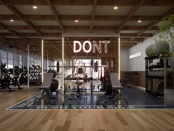 Gym in 2 BHK Apartment at Dhanlaxmi Evana Homes, Manjari – for Sale