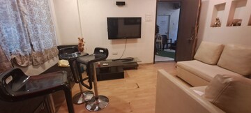Living Room in 1.5 BHK Apartment at Shiv Parvati, Malad West – for Rent