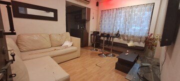 Living Room in 1.5 BHK Apartment at Shiv Parvati, Malad West – for Rent