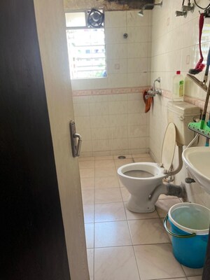 Bathroom in 3 BHK Apartment at Prabhadevi – for Rent