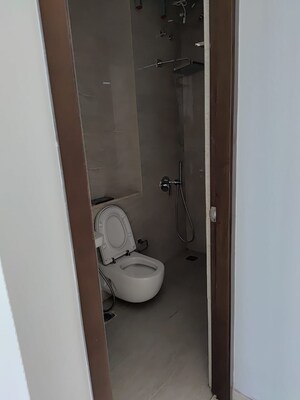 Bathroom in 2 BHK Apartment at Adani Ten BKC, Bandra East – for Rent