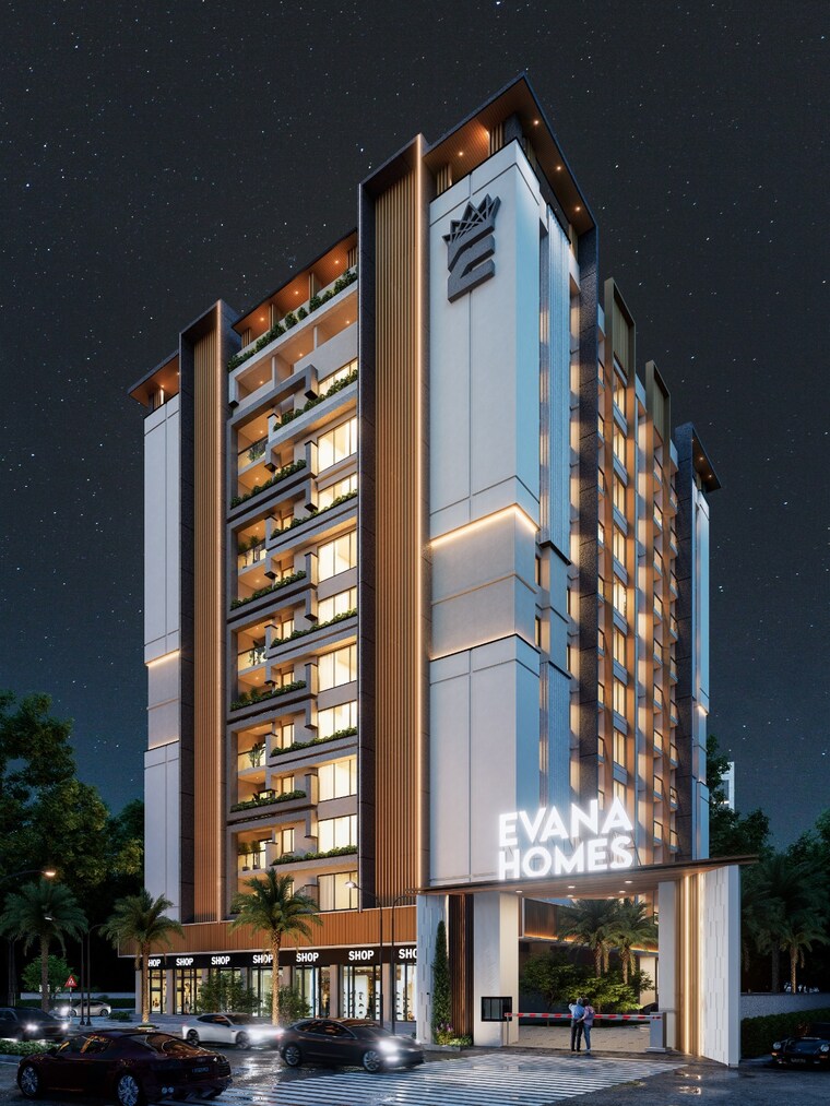 Exterior View, dhanlaxmi-evana-homes 3 Bedroom 901 Sq.Ft. Apartment In Manjari Pune 9374328