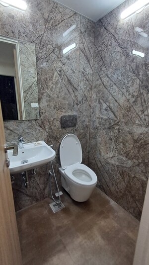 Bathroom in 3.5 BHK Apartment at Dosti Eastern Bay, Wadala – for Rent