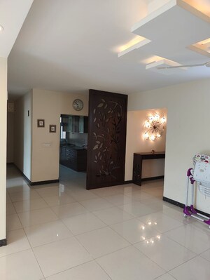 Living Room in 3 BHK Apartment at MIMS Habitat, Hennur Road – for Sale