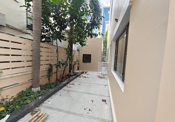 Balcony in 5 BHK Villa at DivyaSree Orion Villas, Gachibowli – for Rent