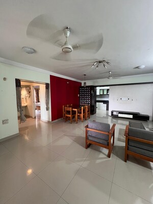 Living Room in 2 BHK Apartment at BU Bhandari Acolade, Kharadi – for Rent