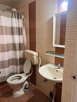Bathroom in 2 BHK Apartment at BU Bhandari Acolade, Kharadi – for Rent