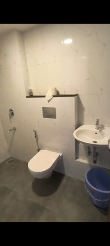 Bathroom in 2 BHK Apartment at Lodha Amara, Kolshet Road – for Rent