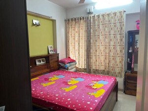 Bedroom in 2 BHK Apartment at Gulmohar Goldcoast, Kharadi – for Rent