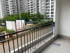 Balcony in 2 BHK Apartment at Godrej Nurture Electronic City, Electronic City Phase I – for Rent