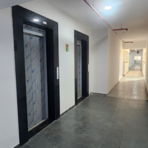 Building Lobby in 1 BHK Apartment at Rohan Ananta, Mumbai Bangalore Highway – for Rent