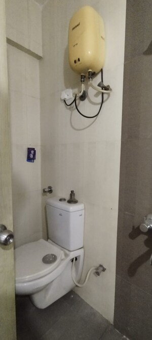 Bathroom in 2 BHK Apartment at Haware Estate, Kasarvadavali – for Rent