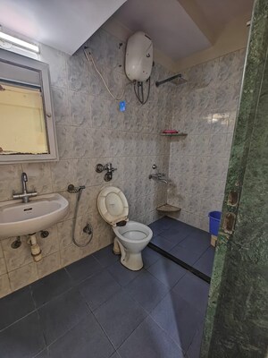 Bathroom in 1 BHK Apartment at Hiranandani Estate, Ghodbunder Road – for Rent
