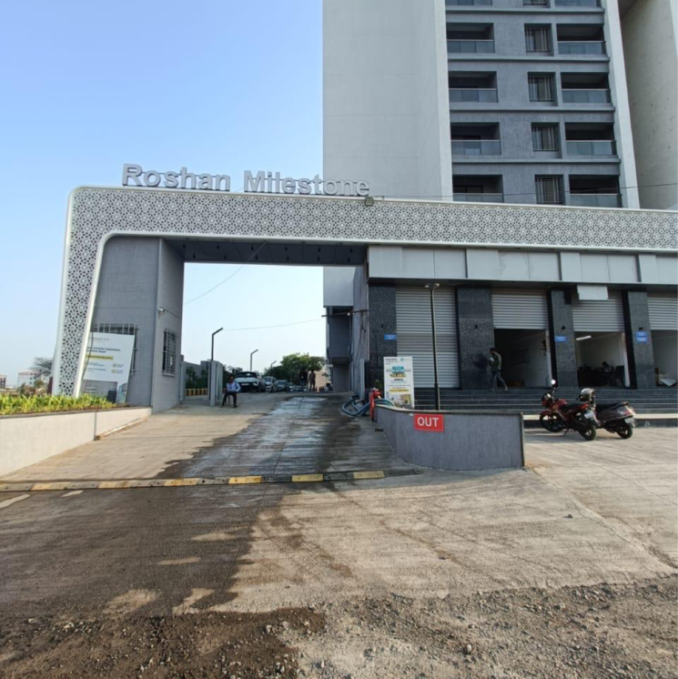 Exterior View, roshan-milestone 2 Bedroom 640 Sq.Ft. Apartment In Mumbai Bangalore Highway Pune 9374742