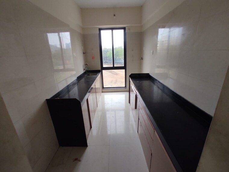 Kitchen, vistas-chs 2 Bedroom 650 Sq.Ft. Apartment In Kavesar Thane 9374747
