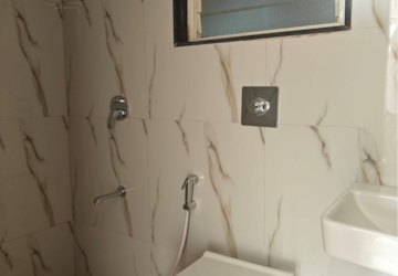 Bathroom in 1 BHK Apartment at Datta Guru, Thergaon – for Sale